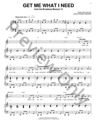 Get Me What I Need piano sheet music cover